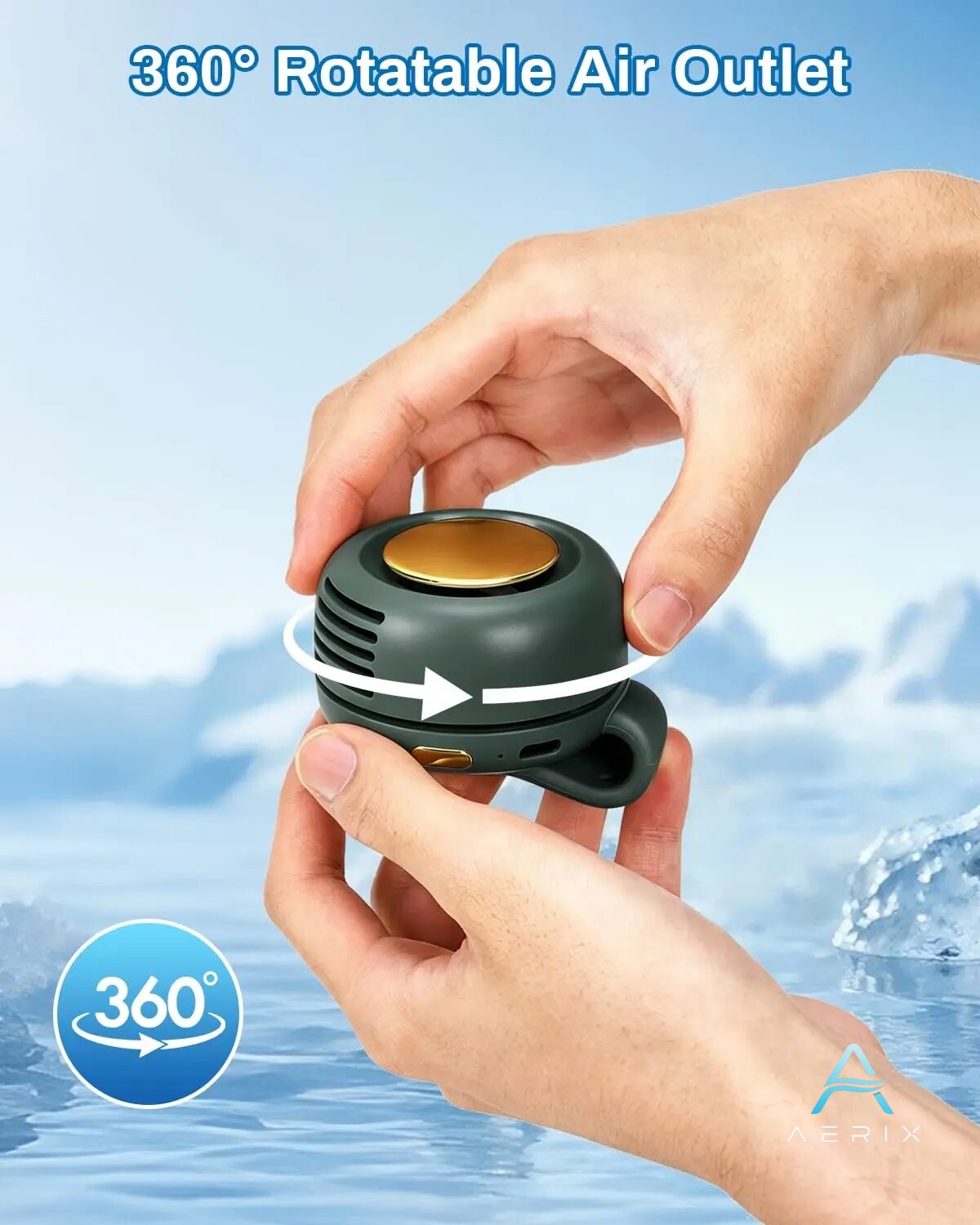 Aerix™ Mini Clip Fan