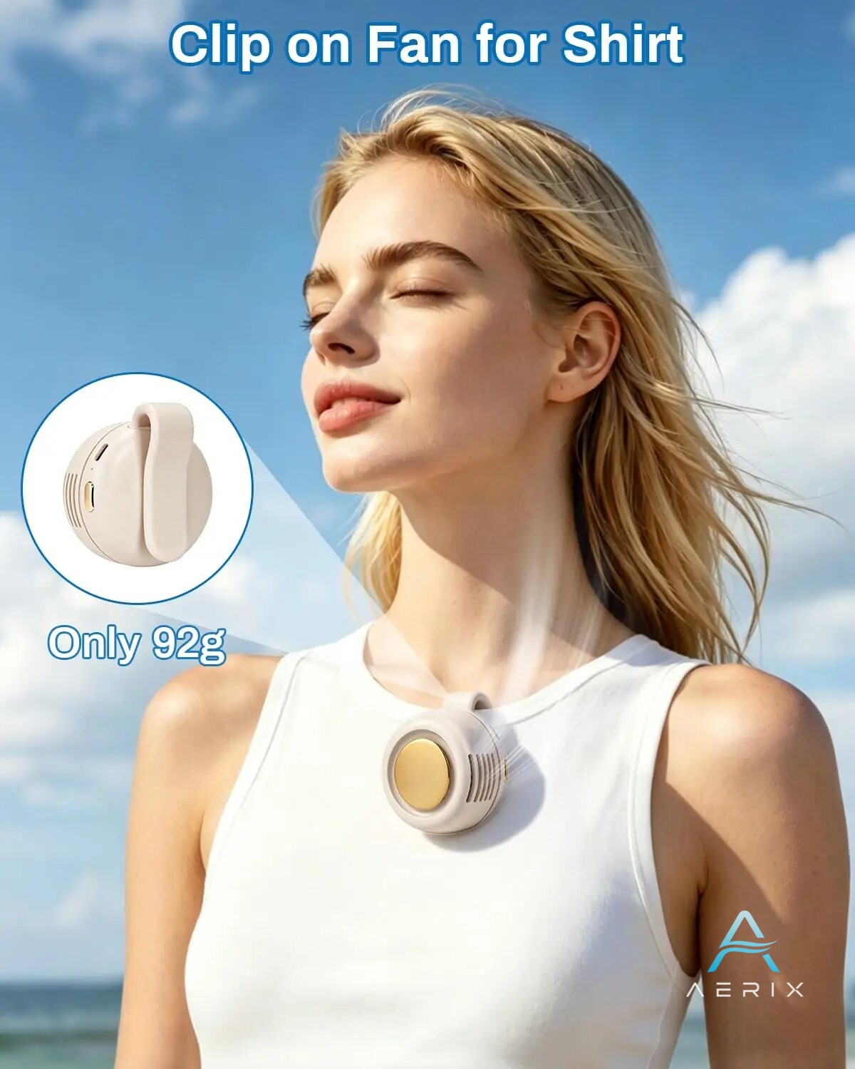 Aerix™ Mini Clip Fan